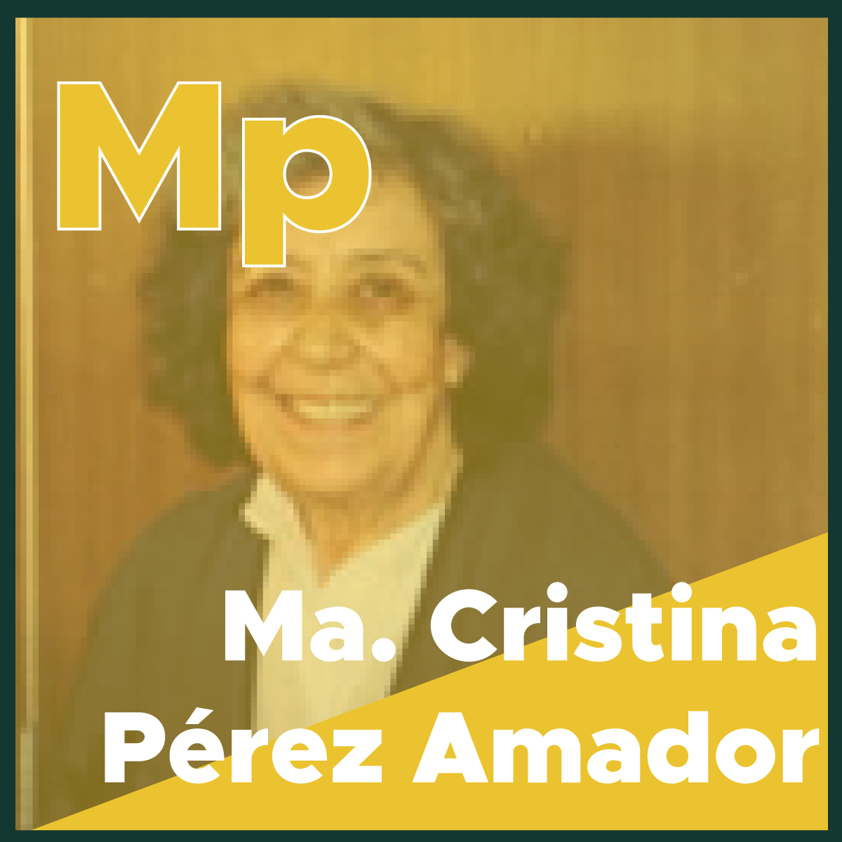 María Cristina Pérez Amador - Mujeres en la Ciencia.